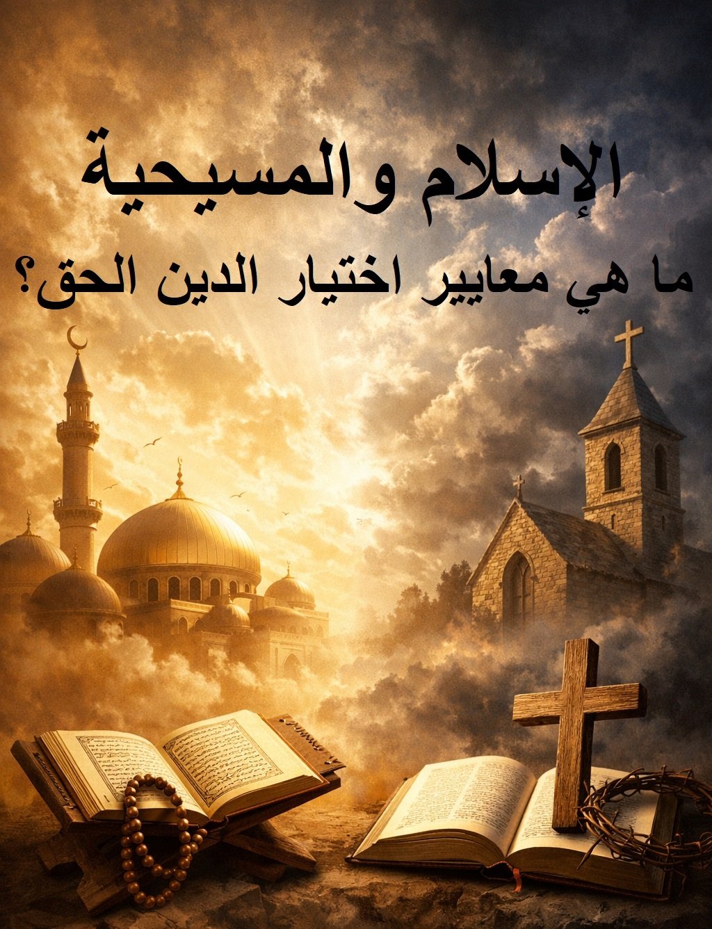 Cover for الإسلام والمسيحية: ما هي معايير اختيار الدين الحق؟